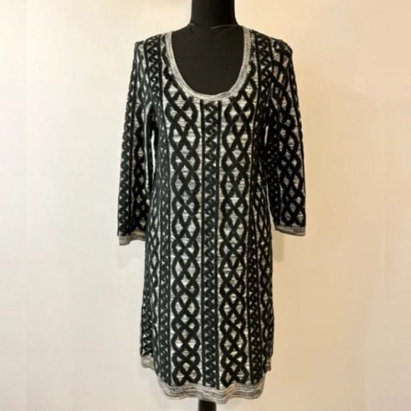 Anthropologie Moth Shaker Stitch Tunic / Sweater Dress - SZ SMALL - Picture 4 of 12